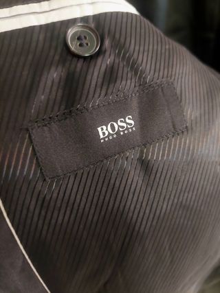 Blazer Hugo Boss gris  marengo 