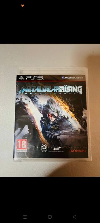 Metal Gear Rising PS3 Precintado