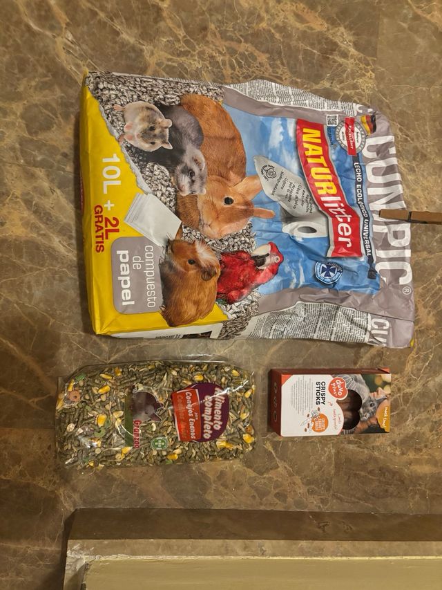 Pack Accesorios Mascota Transportin y otros extras