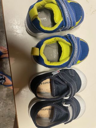 Scarpe bimbi Geox e Superga