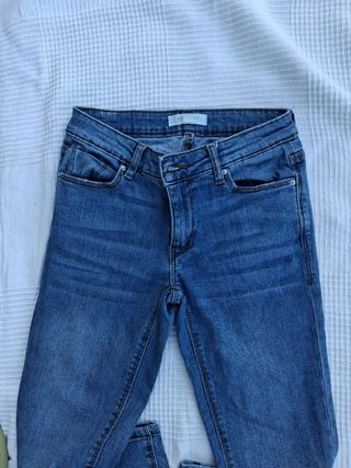 Vaqueros Talla 34 Azul mujer