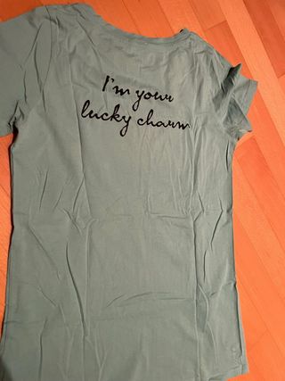 T-shirt verde taglia L Baby Angel by Elio Fiorucci