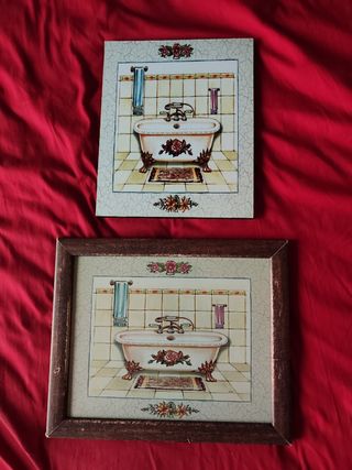 CUADROS BAÑO