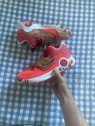 Nike KD Trey 5 X University Red Metallic Gold