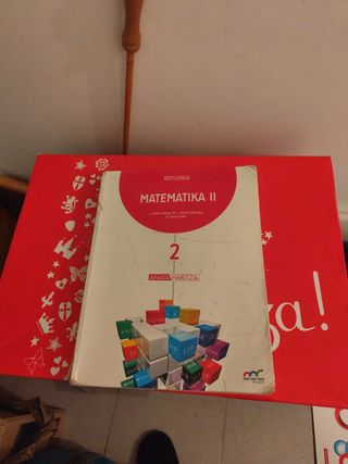 Libro Matemáticas II Batxilergoa