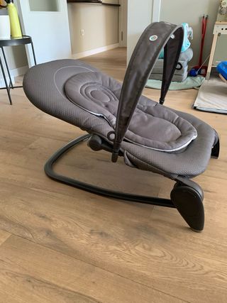 Hamaca bebé Chicco gris