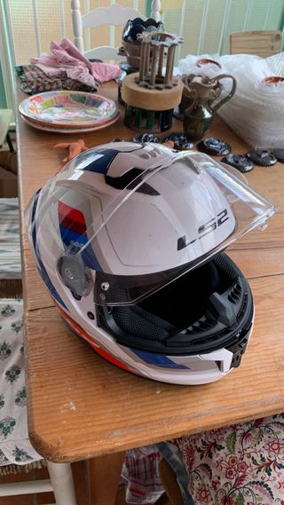 Casco Moto LS2 Blanco