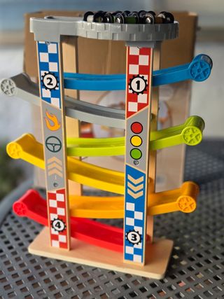 Pista de coches para bebés