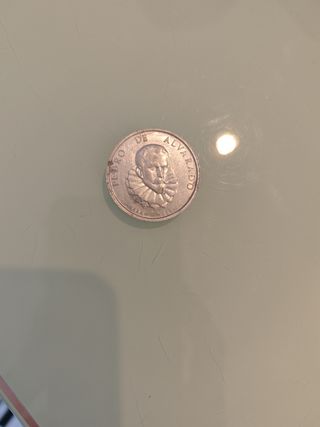 Moneda Pedro de Alvarado 1485-1541