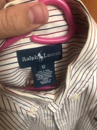 Camisa Polo Ralph Lauren niño rayas