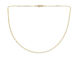 cadena oro 18k 20cm