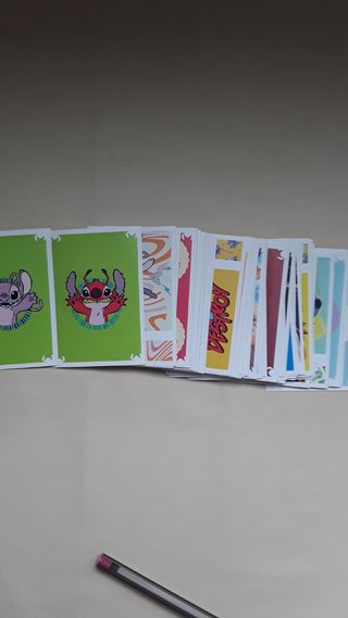 Lote álbum y cromos Stitch Scrapbook Panini