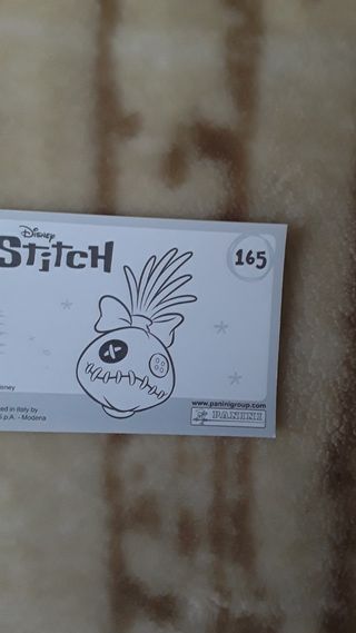 Lote álbum y cromos Stitch Scrapbook Panini