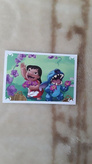 Lote álbum y cromos Stitch Scrapbook Panini