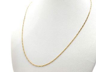 cadena oro 18k 20cm