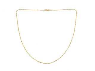 cadena oro 18k 20cm