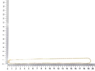 cadena oro 18k 20cm