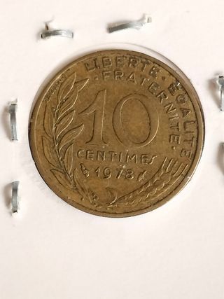 10 Céntimos Francia 1978