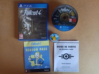 Fallout 4 PS4 Juego + Season Pass + Guía