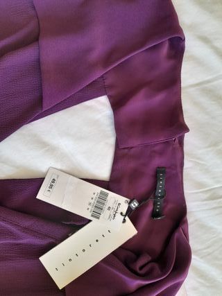 Mono corto Tintoretto morado talla L