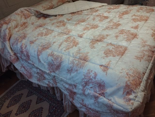 Colcha, edredón y cojines cama 1.50