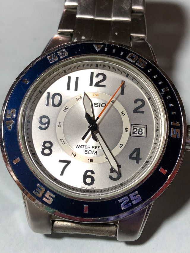Reloj Casio MTP 1298 Sport Vintage