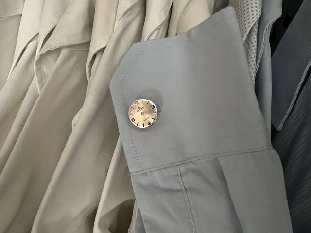 copri-bottoni unisex quadranti Darwil 17 rubis