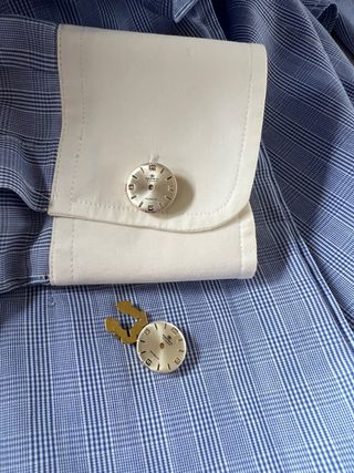 copri-bottoni unisex quadranti Darwil 17 rubis