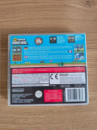 Caja Super Mario Bros Nintendo DS