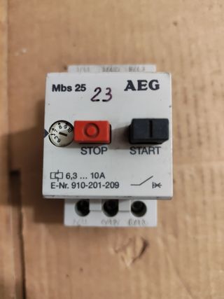 Salva motore AEG MBS 25 6.3-10A