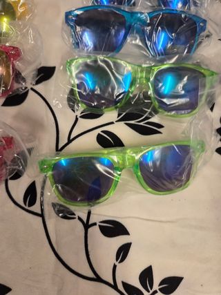 10 Gafas de Sol Fiesta Colores