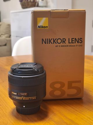 Objetivo Nikon AF-S Nikkor 85mm f/1.8 G