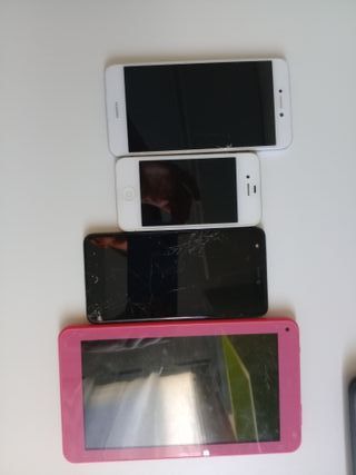 iPhone 4, Huawei P20, Bq Aquaris X e Selecline