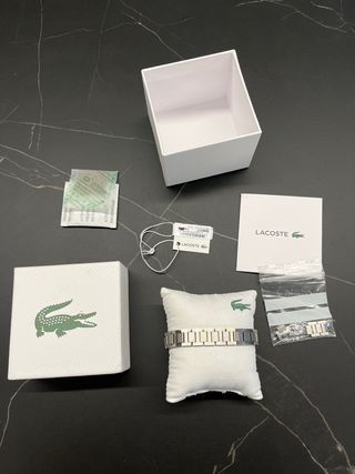 Pulsera Lacoste Plata