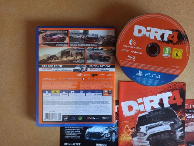 Gioco DiRT 4 Day One Edition per PS4