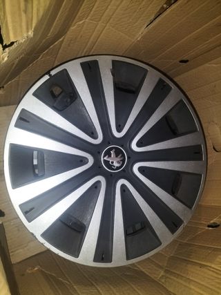 Tapacubos Peugeot patner 1 unidad 15 pulgadas