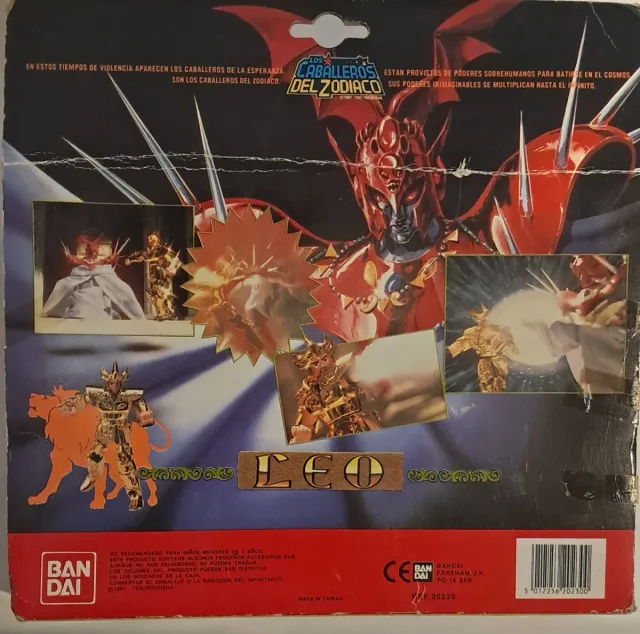 Figura originale degli anni '80: Cavalieri dello Zodiaco Leone