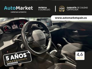 Peugeot 208 ALLURE	73KW (100CV) TAPICERÍA COZY GRIS MÓDENA CON PESPUNTES MENTOLADOS