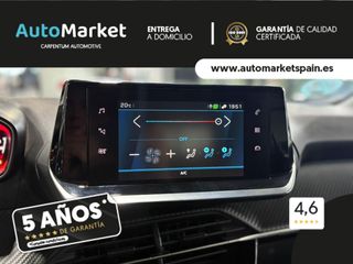 Peugeot 208 ALLURE	73KW (100CV) TAPICERÍA COZY GRIS MÓDENA CON PESPUNTES MENTOLADOS