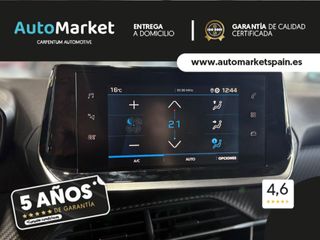 Peugeot 208 ALLURE	73KW (100CV) TAPICERÍA COZY GRIS MÓDENA CON PESPUNTES MENTOLADOS