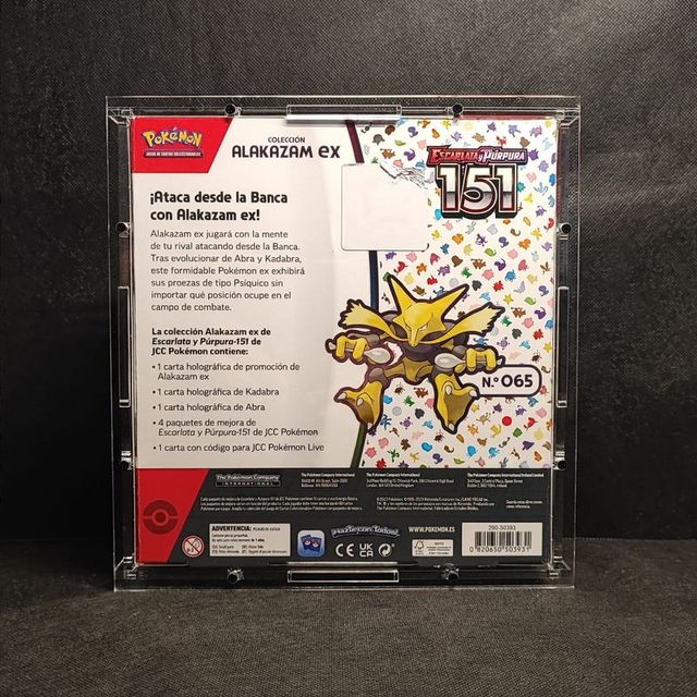 Caja Case acrílico 151 Alakazam