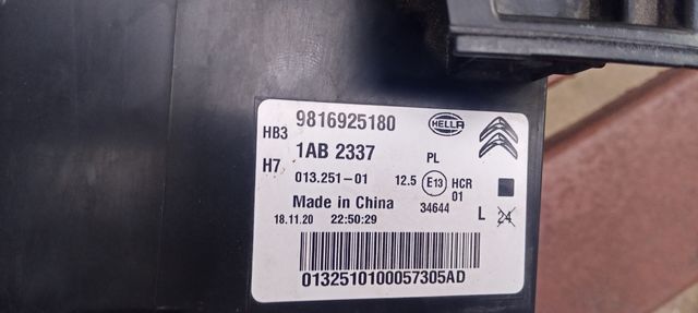 Faro derecho Citroen C5 Aircross