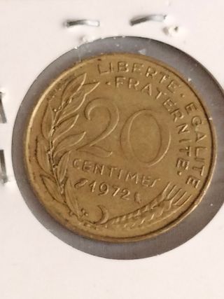 20 Céntimos Francia 1972