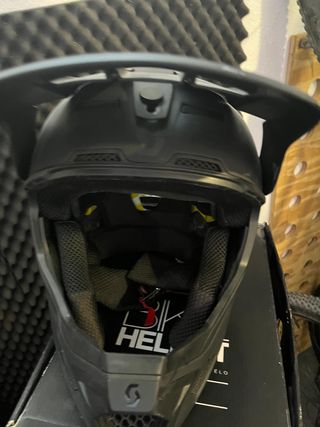 Casco MTB Integral Scott Nero Plus