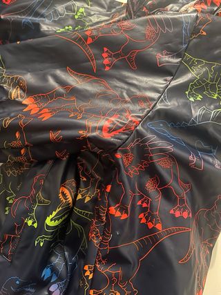 Giacca a vento impermeabile dinosauri