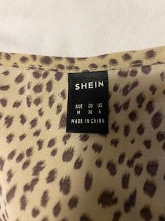 2 Blusas Cortas Tipo Top Animal Print
