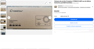 ¡¡¡-30%!!! | Cámara Crosstour CT8500 – 16MP