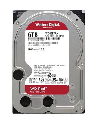 WD Red 6TB NAS HDD WD60EFAX
