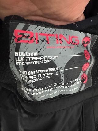 Giacca sci bambino Biting 140 cm usata poche volte
