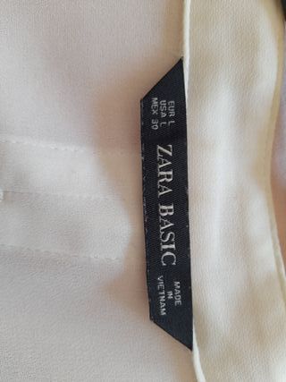 Blusa blanca talla única